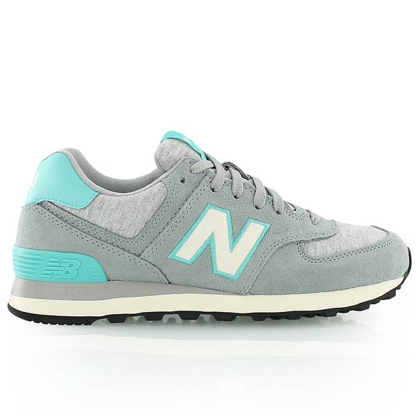 new balance wl574 gris turquoise